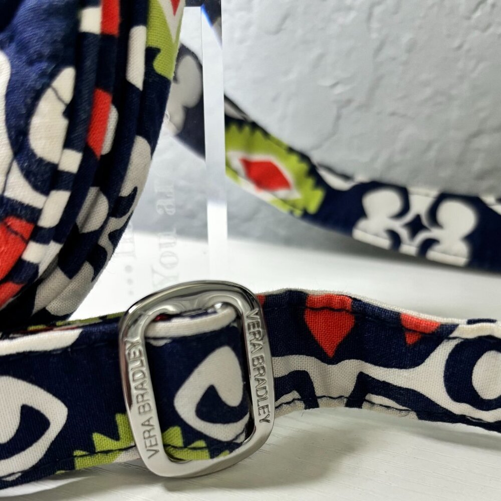 Vera Bradley Sun Valley Little Flap Hipster Crossbody Bag Retired Print - Picture 3 of 12
